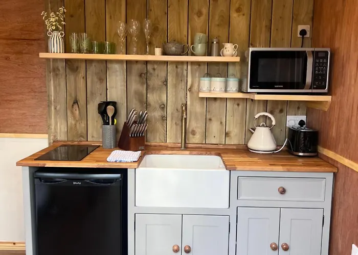 Camping Mountain View Shepherds Hut